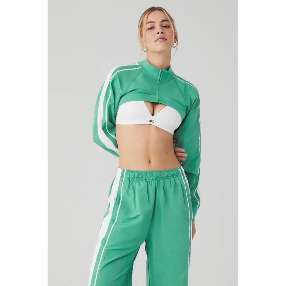 Alo Yoga Racetrack Shrug Crop